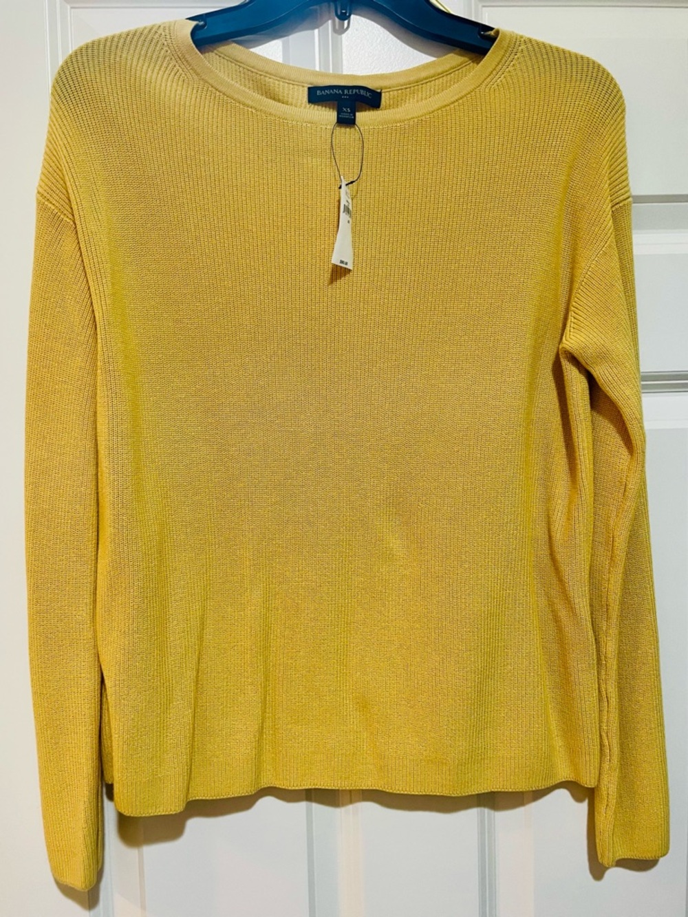 Banana Republic Sunlit Yellow Crewneck Knit Sweater- never worn